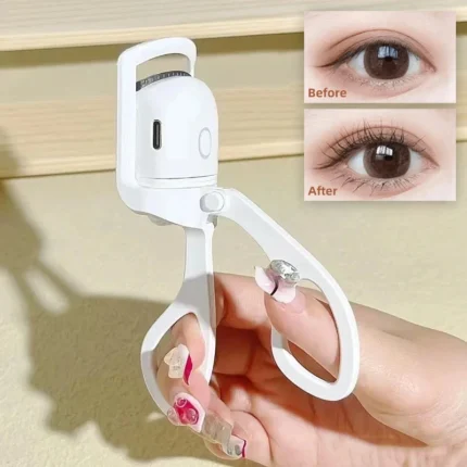 Heated Eyelashes Curler Portable USB Rechargeable Electric Eyelash