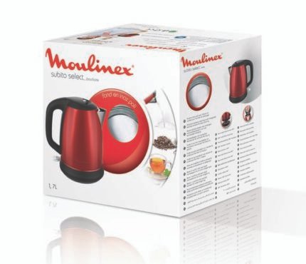 Bouilloire Subito Select 2400W 1.7L Rouge