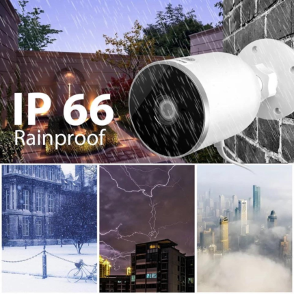 Caméra IP Wifi pour l'extérieur - Étanche - 1080P 2MP