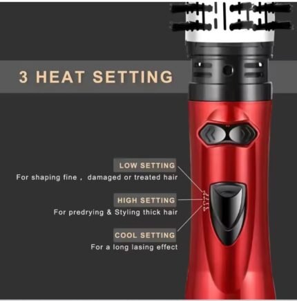 Brosse Soufflante Rotative 2-en-1