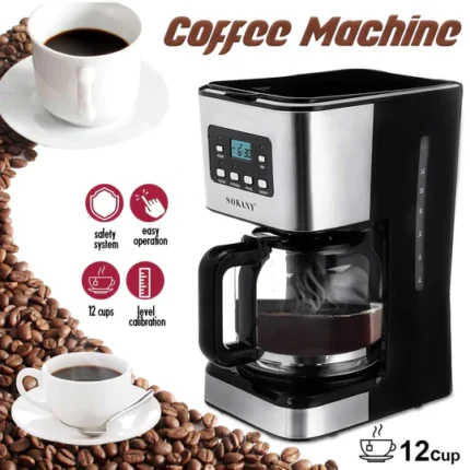 Machine à Café SOKANY CM-121E – Cafetière électrique – 950W