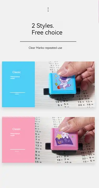 Tampon Encreur pour Enfants – Motif Astronaute