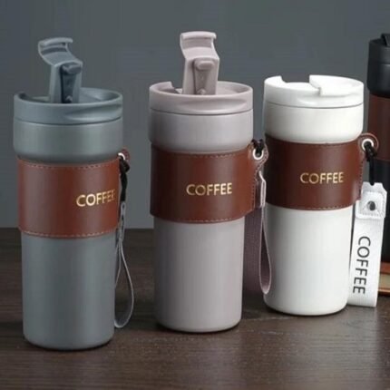 Mug en Acier Inoxydable avec Corde 450ml