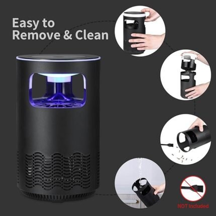 Lampe anti-moustiques UV avec ventilateur