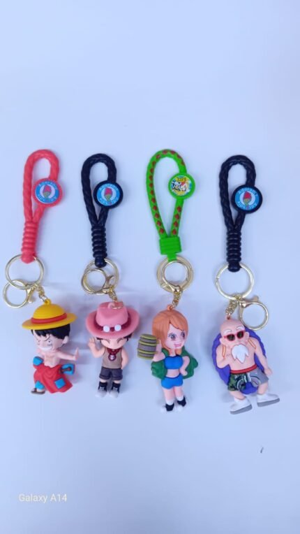 Pack de 4 porte-clés Disney Anime