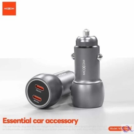 Chargeur de voiture ultra-puissant MOXOM MX-VC45 (60W)