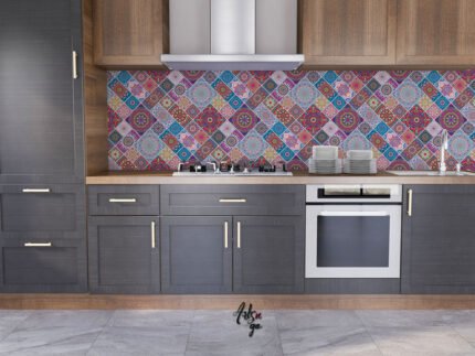 Carreaux de ciment autocollant marocain