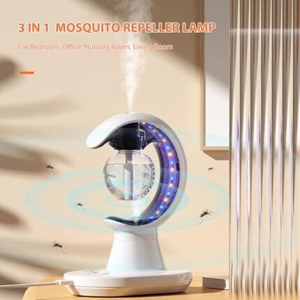 Lampe anti-moustique trois-en-un humidifiant anti-moustique veilleuse vaporisateur anti-moustique lampe anti-moustique