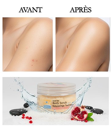 Gommage du sel  pour le corps  300g GLORY