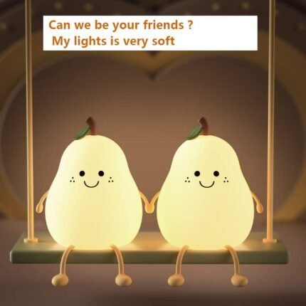 Mignon Sourire Ampoule Silicone Veilleuse